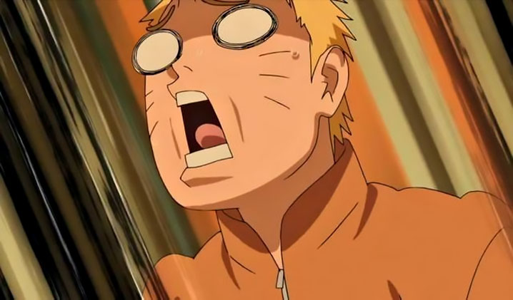 《火影忍者》鸣人的新形象,咒印模式有点丑,黑眼圈模式很酷