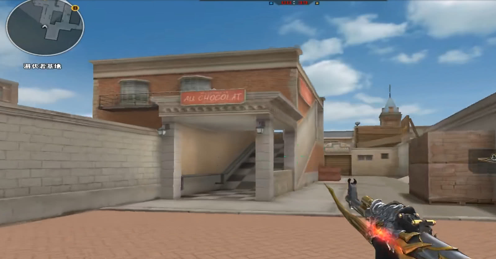 cf:迟到的爆破地图,"钟楼"爆破地形复杂,这图值得挑战!