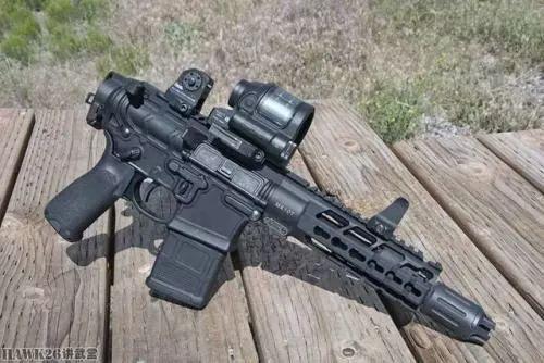 hk416自动步枪,绝地求生最受欢迎一把枪,现实中同样如此!