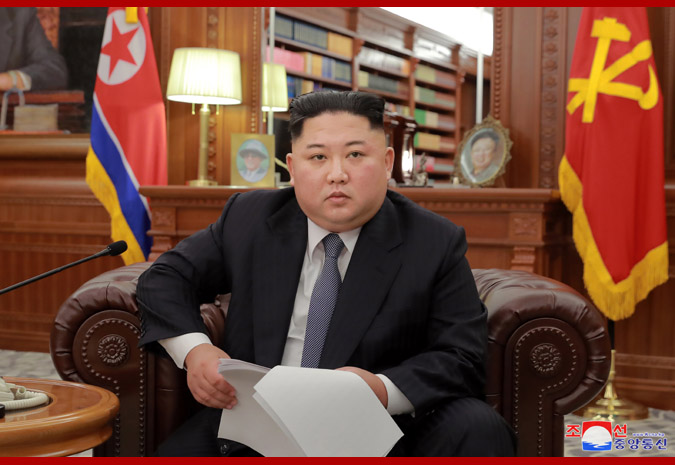 金正恩新年致辞 一旦下决心没有做不到的事 全文 含视频 手机新浪网