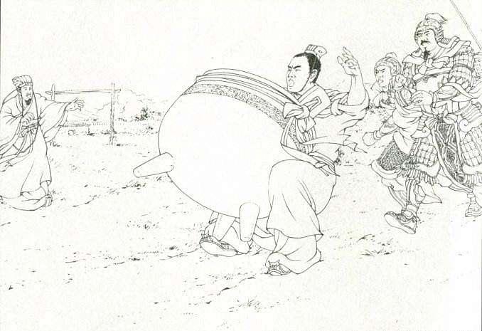 同是举鼎被砸死的秦武王贻笑大方项羽举鼎成功却被冠恶名