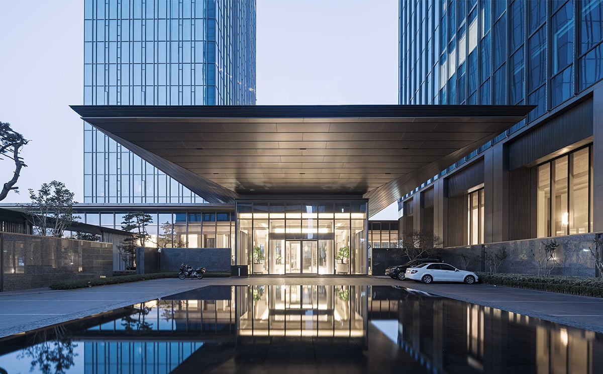 赛宾:青岛深蓝中心海景公寓楼|天际线|赛宾|塔楼_新浪新闻