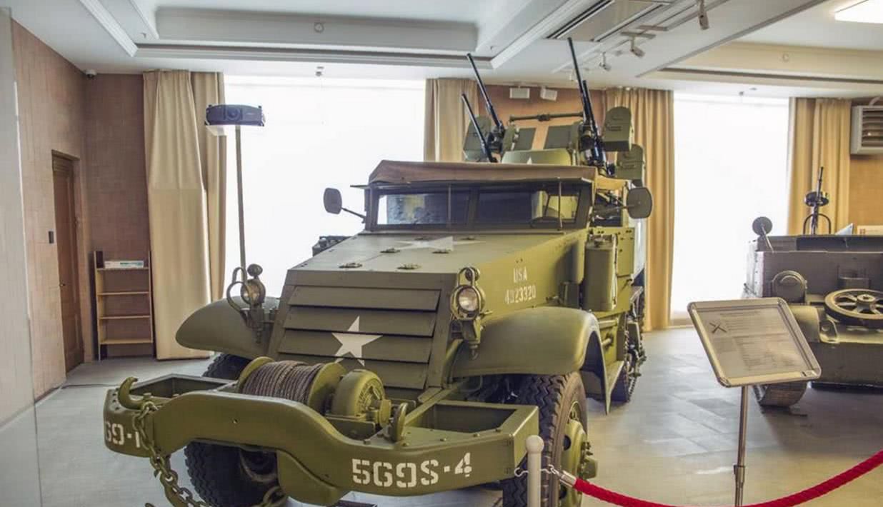 四联装高射机枪,射速2320发,坦克在它面前撑不过半分钟