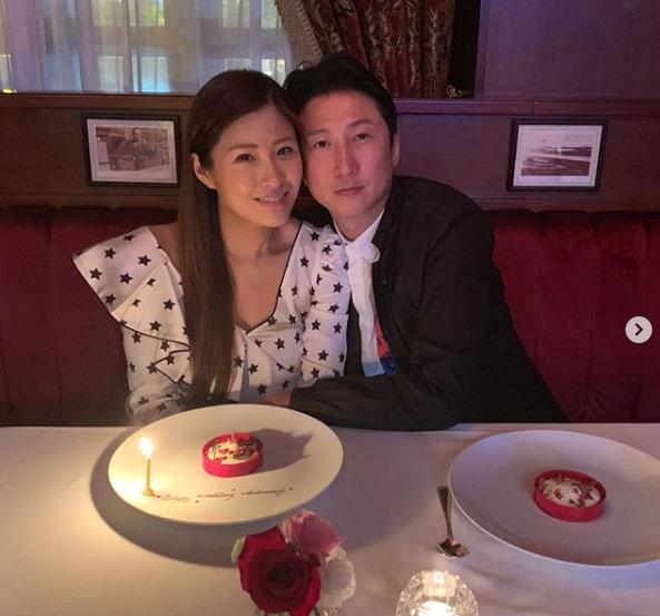 周家蔚与洪天明结婚七周年,7年啦老公,我爱你!