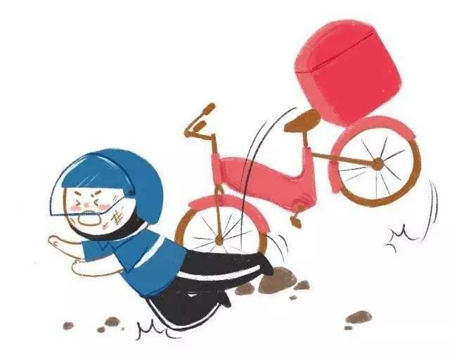 外卖小哥风驰电掣上演"生命速递",外卖平台应该进行反思