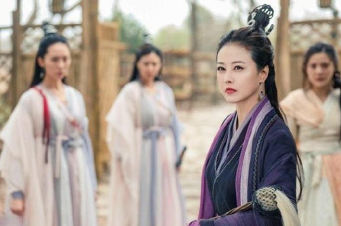 经典周芷诺饰演者如今饰演灭绝师太,网友:最少女感的师太