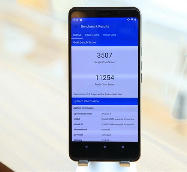 高通骁龙855正式跑分首度出炉!力压苹果A12
