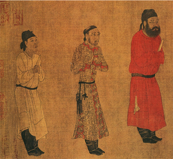 唐代文化的空前的发展,以《步辇图》为代表的人物画影响深远