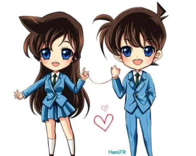 柯南 毛利兰所以小兰不想懦弱的躲在新一的后面让他保护,她想要跟新一