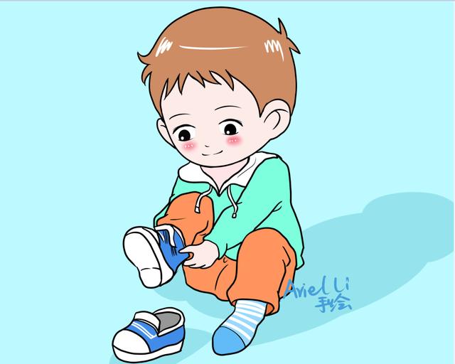 家长在上幼儿园之前应该培养一些自己动手的独立能力,让孩子自己穿鞋