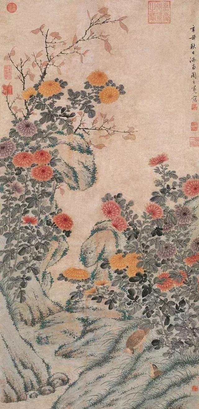 吴门画派周之冕花鸟画作品欣赏