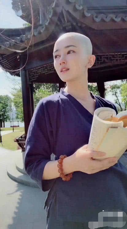抖音惊现最美尼姑看到正脸的那刻网友神仙本仙了