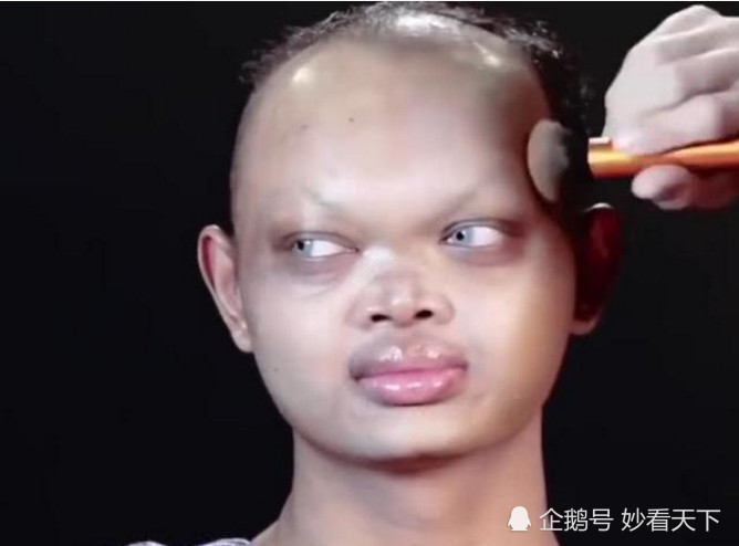 这才是整容级化妆术,小伙化妆成女人后,网友:雌雄莫辨!