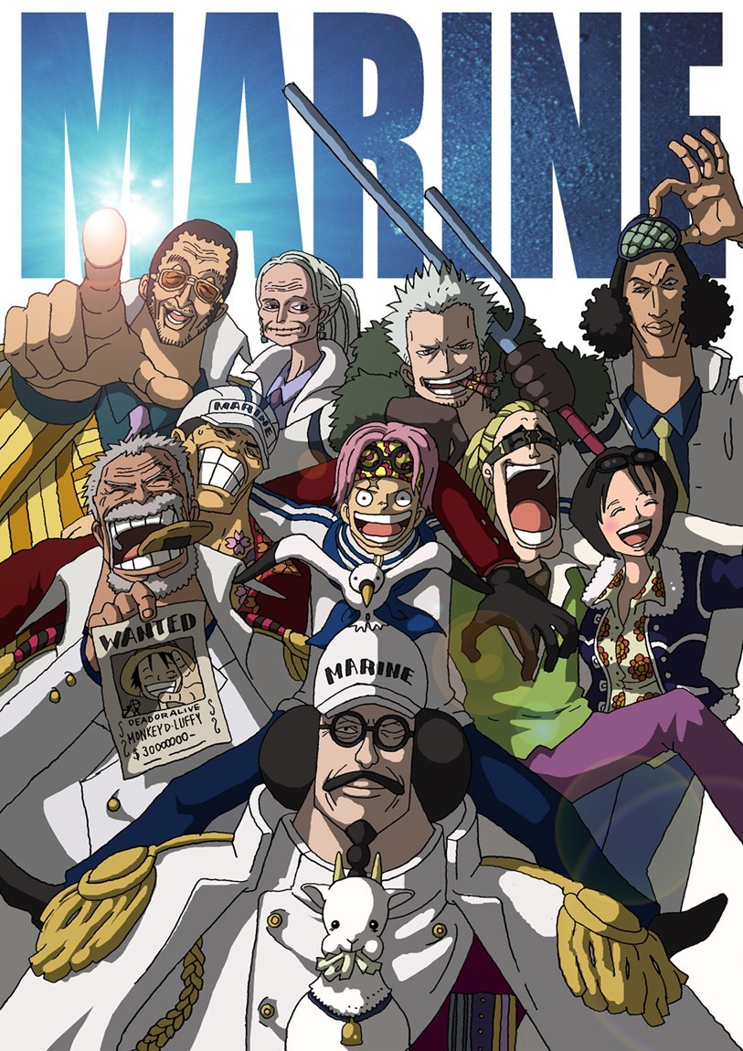 海贼王盘点6位海军大将实力排名听说工资限制了黄猿的实力