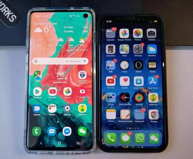 xr如出一辙,同样都是旗舰机型的低配版,而且相较于iphone xr三星s10e