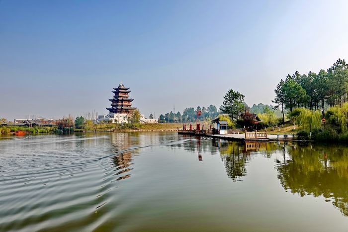 布局大气 麻城孝感乡文化公园 有内涵!