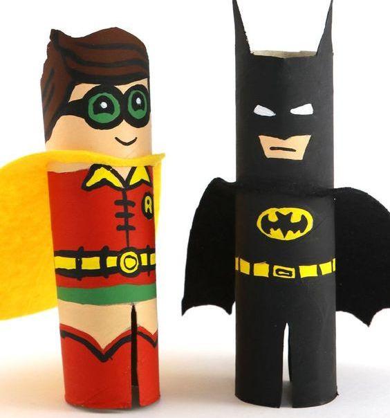 用卷纸的纸筒给宝宝做各种玩具幼儿园手工作业必得满分有教程