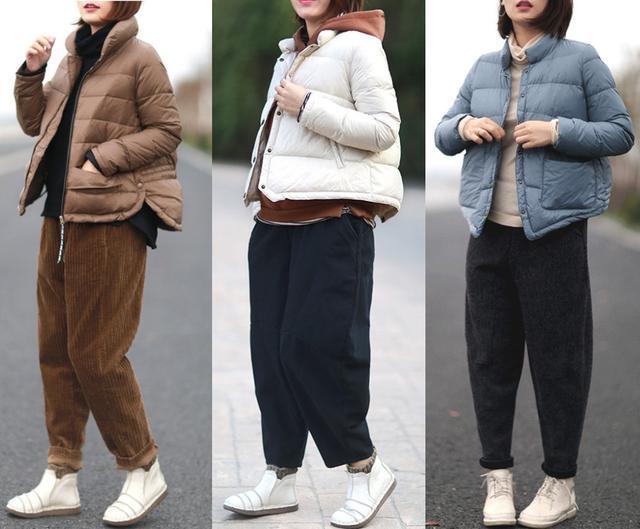 胖人穿大码更显胖冬季文艺范叠搭才显瘦保暖温柔范精致女人