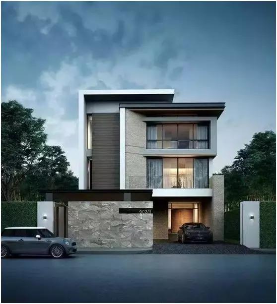 经典现代风别墅20款清爽自然百看不厌极简的超有范儿