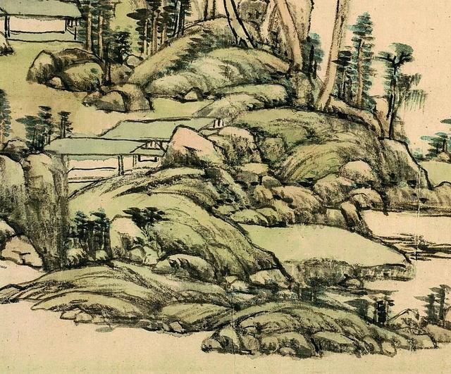 清王原祁山中早春图