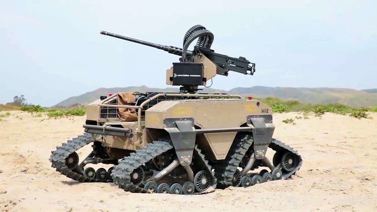 美军机器人冲锋陷阵,为乌克兰大军扫清道路,俄:必须将其缴获