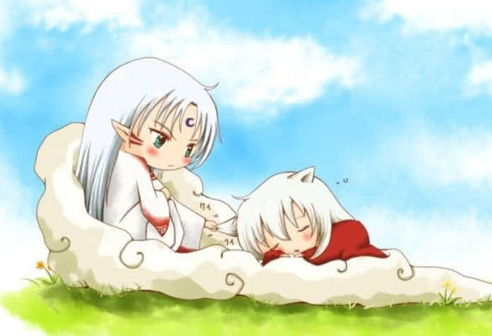 犬夜叉杀生丸睡觉时被玲偷亲谁记得杀生丸的表情太治愈了