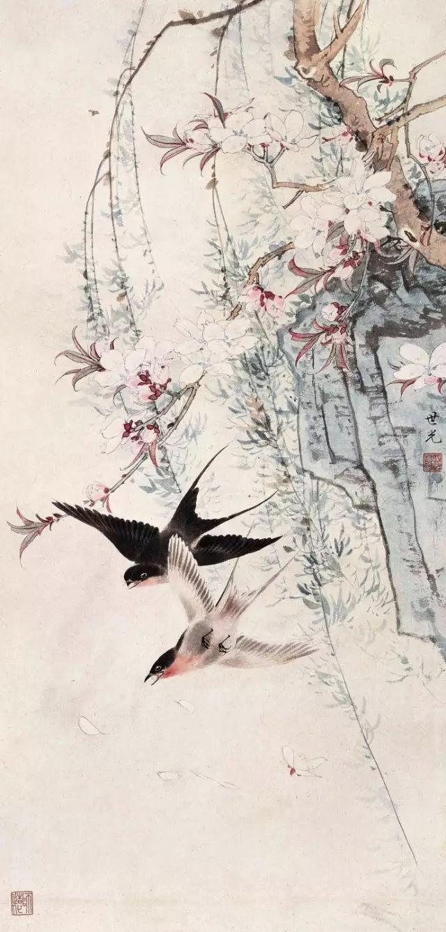 花鸟画大师田世光作品欣赏!赏心悦目!|田世光|花鸟画|工笔_新浪新闻