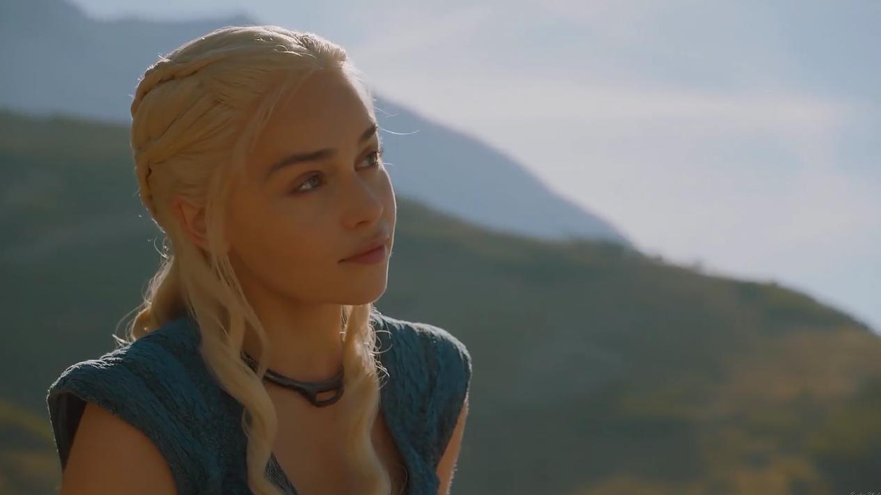 油管大神高燃混剪权力的游戏,龙妈太美了!