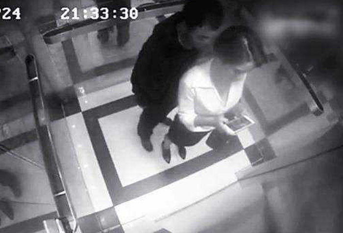 凌晨男子和女子共乘电梯,摄像头下出现这样画面,猜不到
