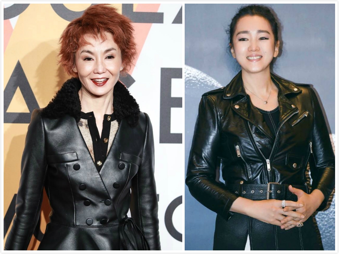 54岁张曼玉pk53岁巩俐,张曼玉越来越像57岁蔡明,巩俐美貌依旧