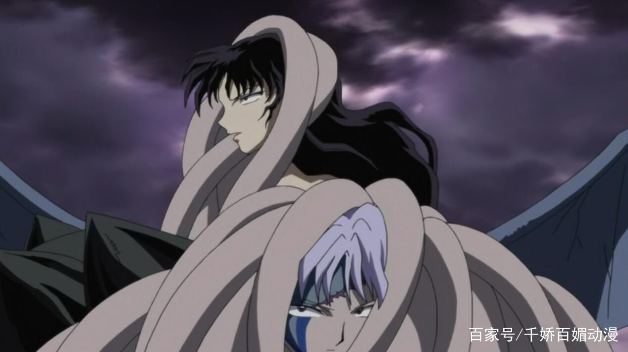 铁鸡就把奈落给吞了,打算在肚子里把奈落给融化掉.