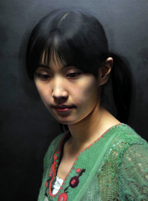 6000万的超写实人物肖像画,是有多深厚的绘画功力才表现的出来