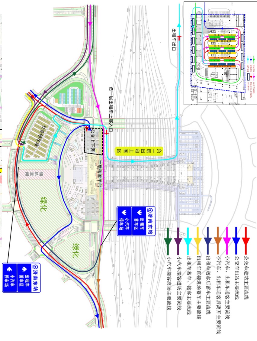 从市区到济南东站怎么走看记者亲测附送接送客专用道线路图