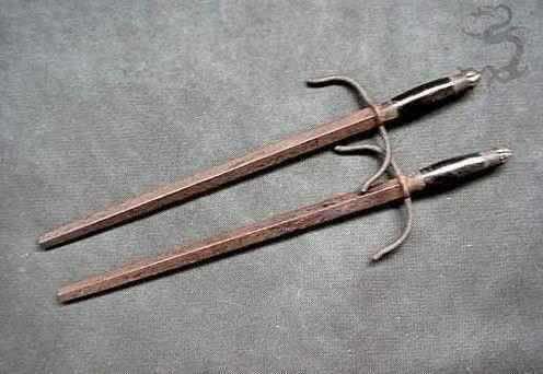 几种很怪异的冷兵器,朴刀像关公刀,铁尺威力不大