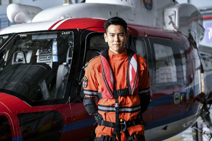 《紧急救援》彭于晏饰演救援人员,继续以严格训练挑战自己
