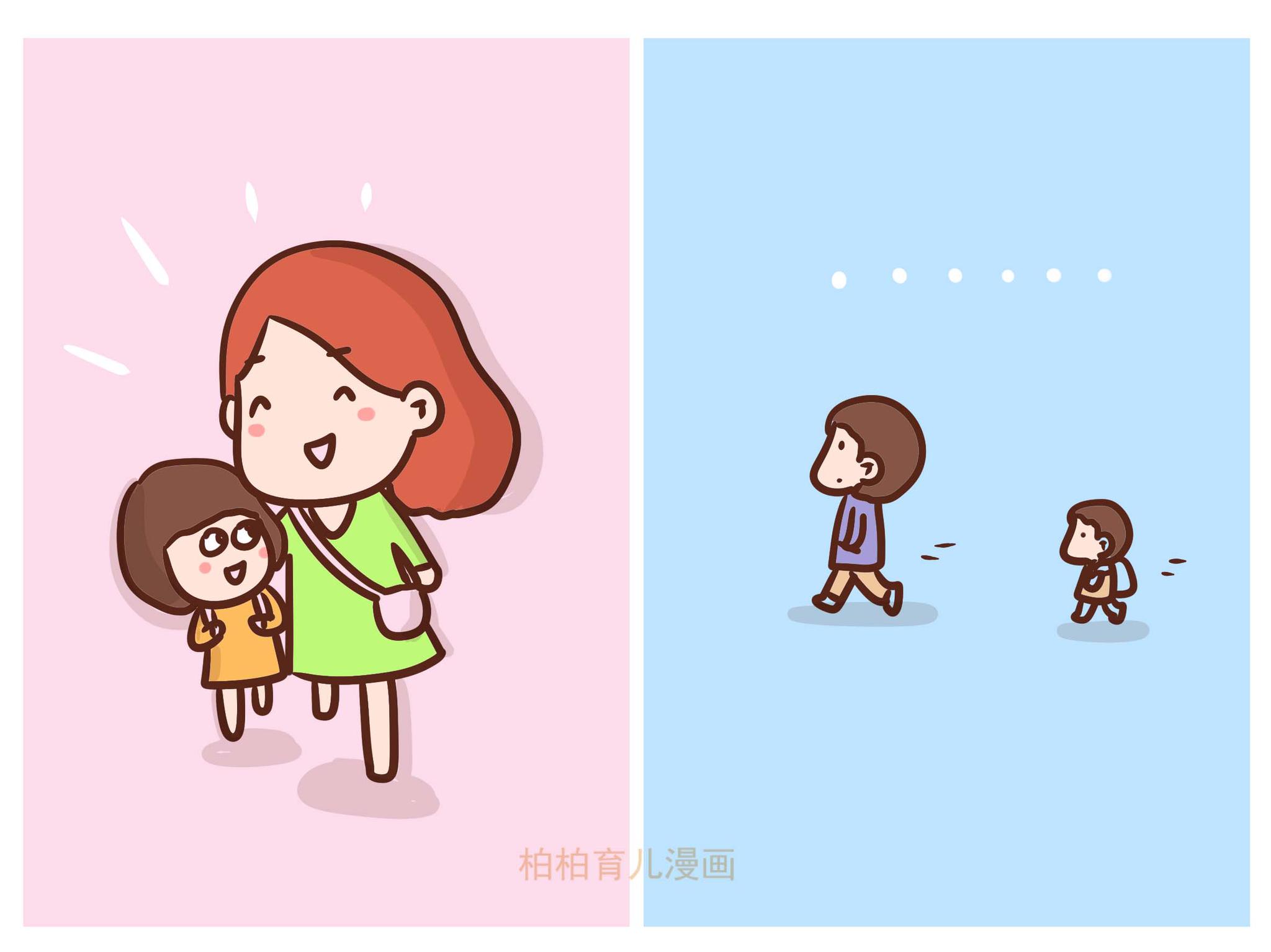 爸爸接娃放学,十次有九次会被娃绑架至超市,各种买买买,回来时大包