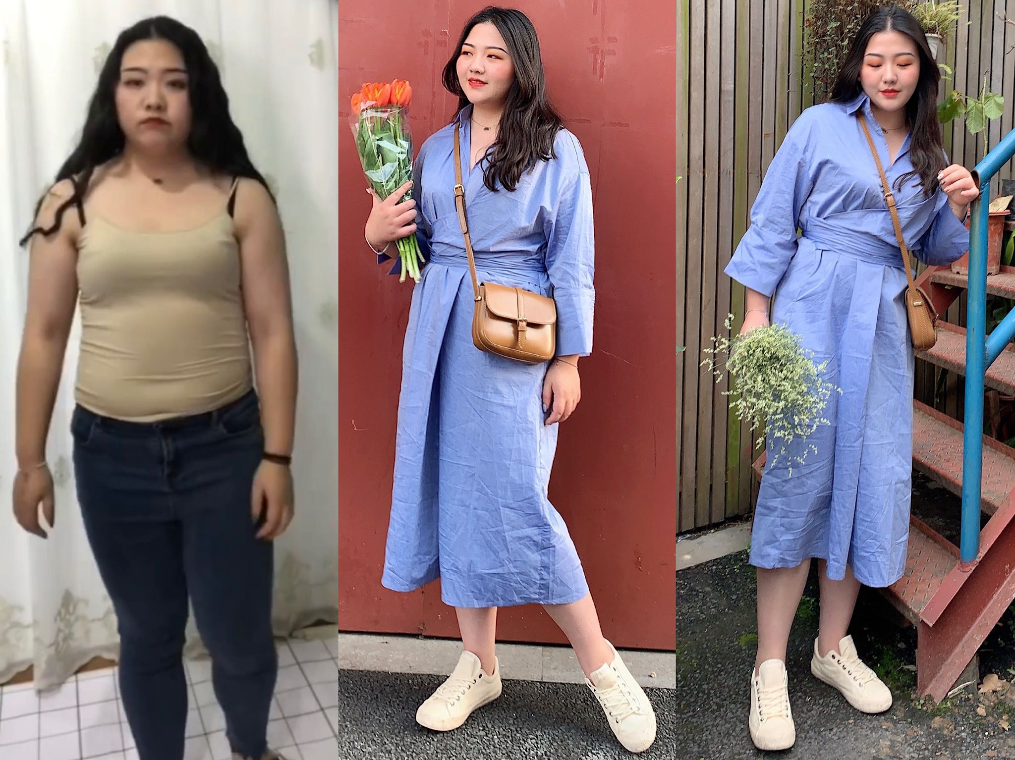 苹果型身材怎么穿,推荐一组显瘦的搭配参考,喜欢就赶紧get吧!