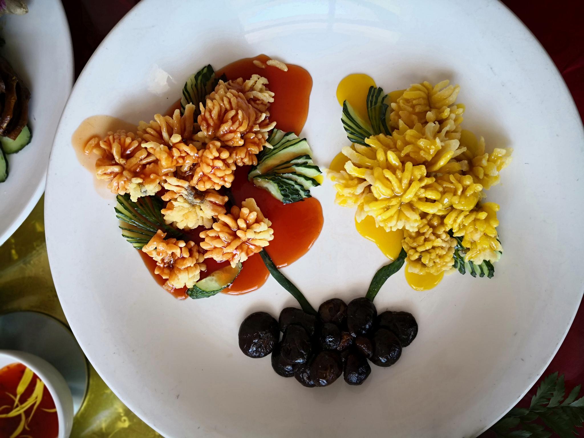 南岳区举办首届"菊花文化节",首开全席"菊花宴"