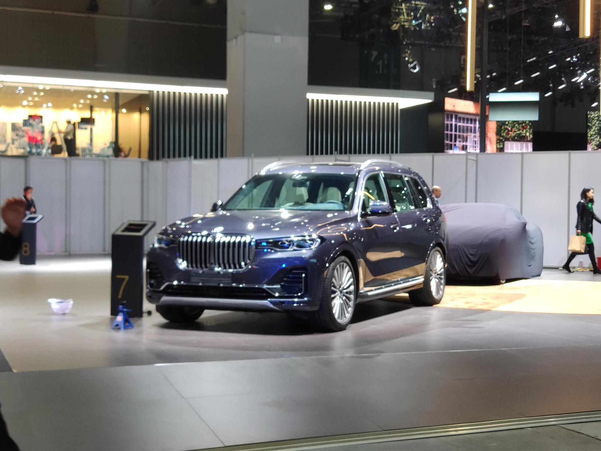 2019上海车展探馆宝马旗舰型suv宝马x7
