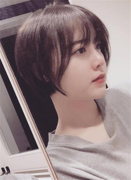 "氧气"童颜短发,大脸妹子的瘦脸"神器",效果不要太明显哦