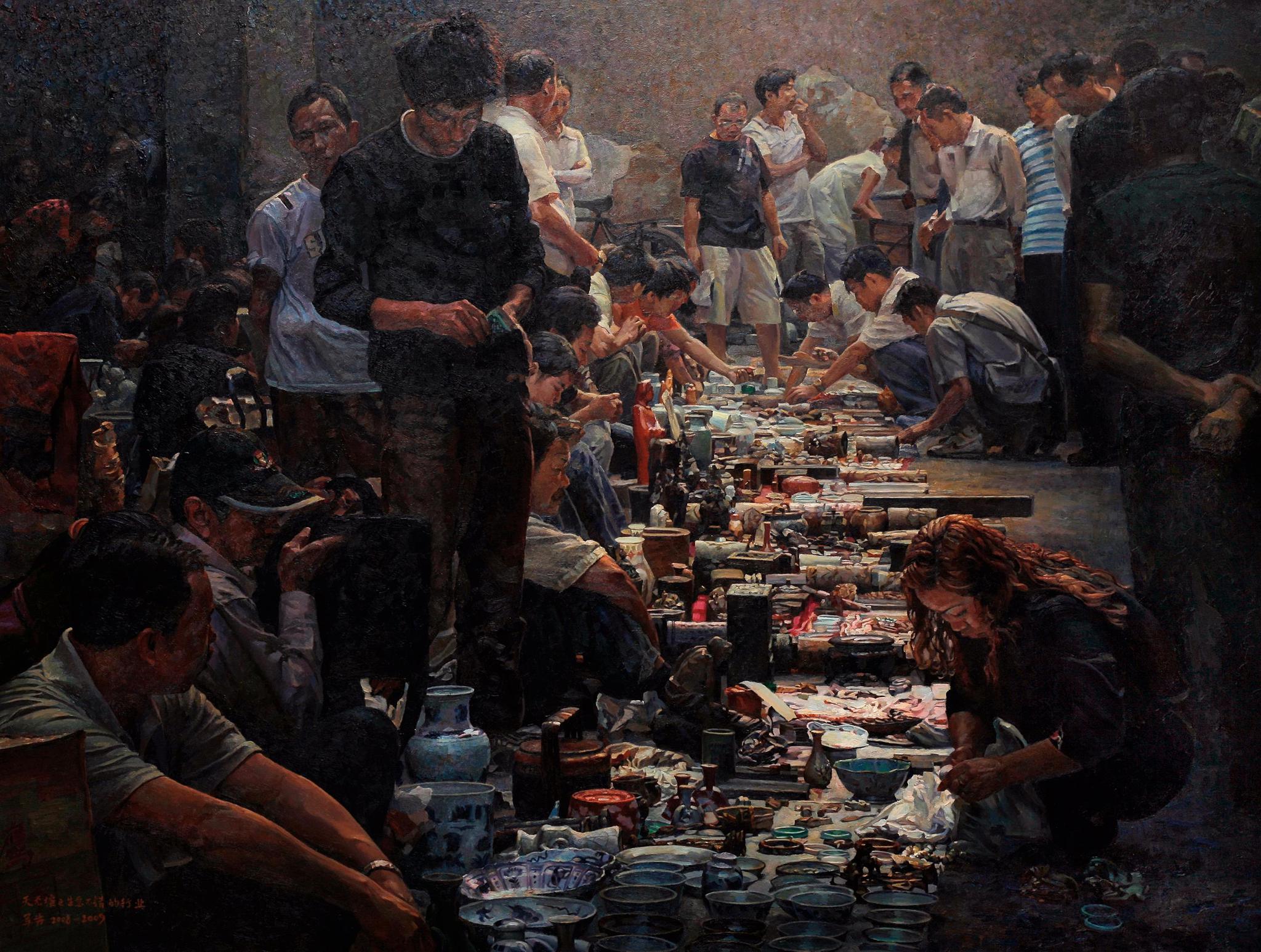 广州半夜开门的"鬼市",天亮就收工躲避城管,却是穷人的天堂