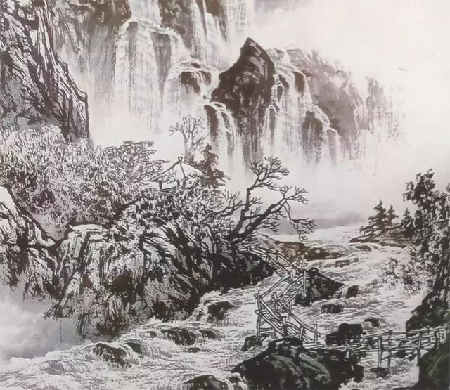 教你怎样画国画 云水的画法步骤|云和|画法|瀑布_新浪新闻