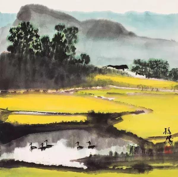 正文  山水,在中国文人画家眼中,不仅仅是外在的客观对象,而且还是一