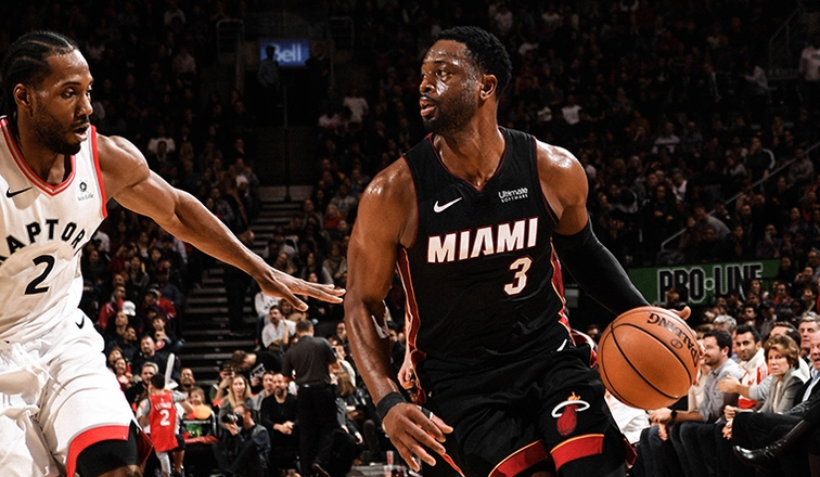 快要退役了还是那么能砍分,他又破了一项热火队史记录!