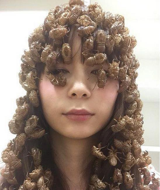 笑话集锦妹子有密集恐惧症的人受不了啊