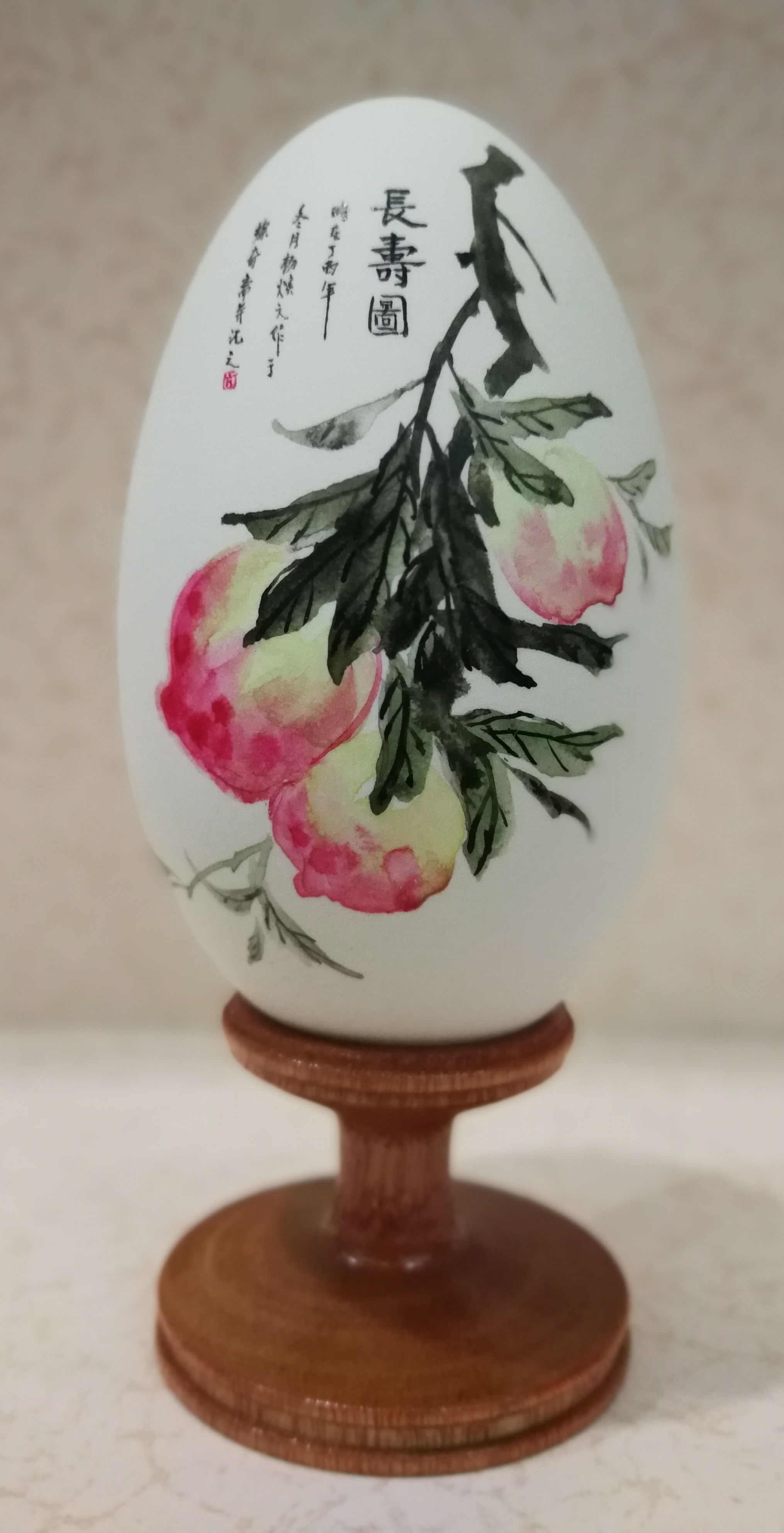 杨焕文鹅蛋彩画入驻爱原创艺拍注入为平台注入新活力