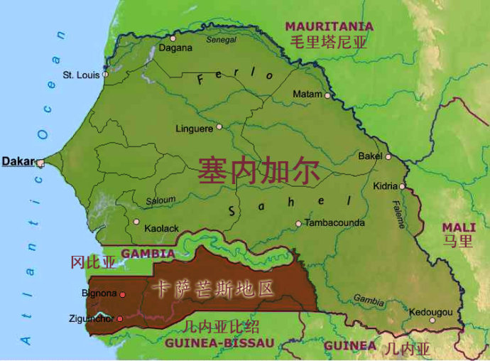 非洲最穷国家,与邻国合并7年后分家,总统放言横扫联合国五常|冈比亚