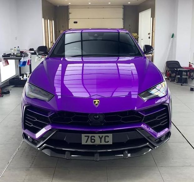 亮紫色车身令人痴迷-新浪汽车