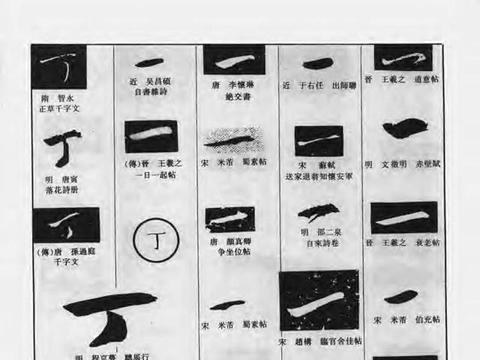 把汉字结构分解的淋漓尽致,这样的书法分解一定要看看,惊喜|汉字|笔画|平行_新浪新闻