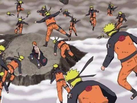 ①㉚ NARUTO ナルト 多重影分身トランプ ナルト かっこいい術 ナルト 多重影分身 トランプ 週間少年